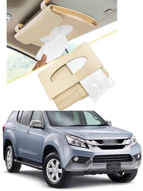 Car Tissue Holder Napkin Mask Holder Dispenser Sun Visor 5 Vehicle Tissue Dispenser-image-27