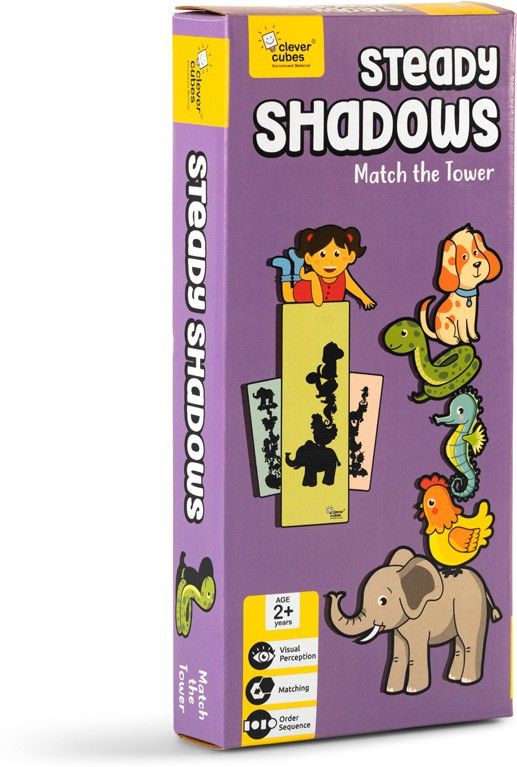 clever cubes llp Clever Cubes STEADY SHADOWS Educational Board Games-picture-23