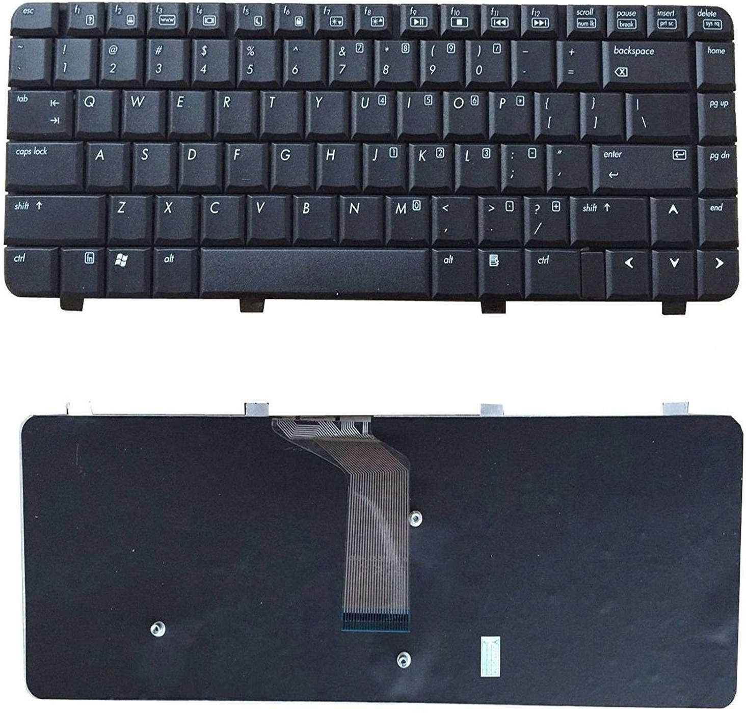 TechSonic Compatible With-C700 C727 C726 C750T C760T C729 C730 C769 C770 Laptop Keyboard Replacement Key image 1