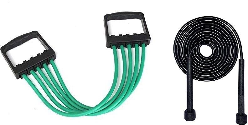 pheonix Combo Of Chest Expander With Pencil Rope For Men And Women Fitness Accessory Kit Kit-picture-17