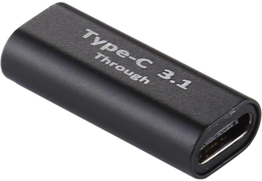 FASTX Black C to C Jointer Type c Coupler Female to Female Extender Connector Extension 3.0 Phone Converter-image-31
