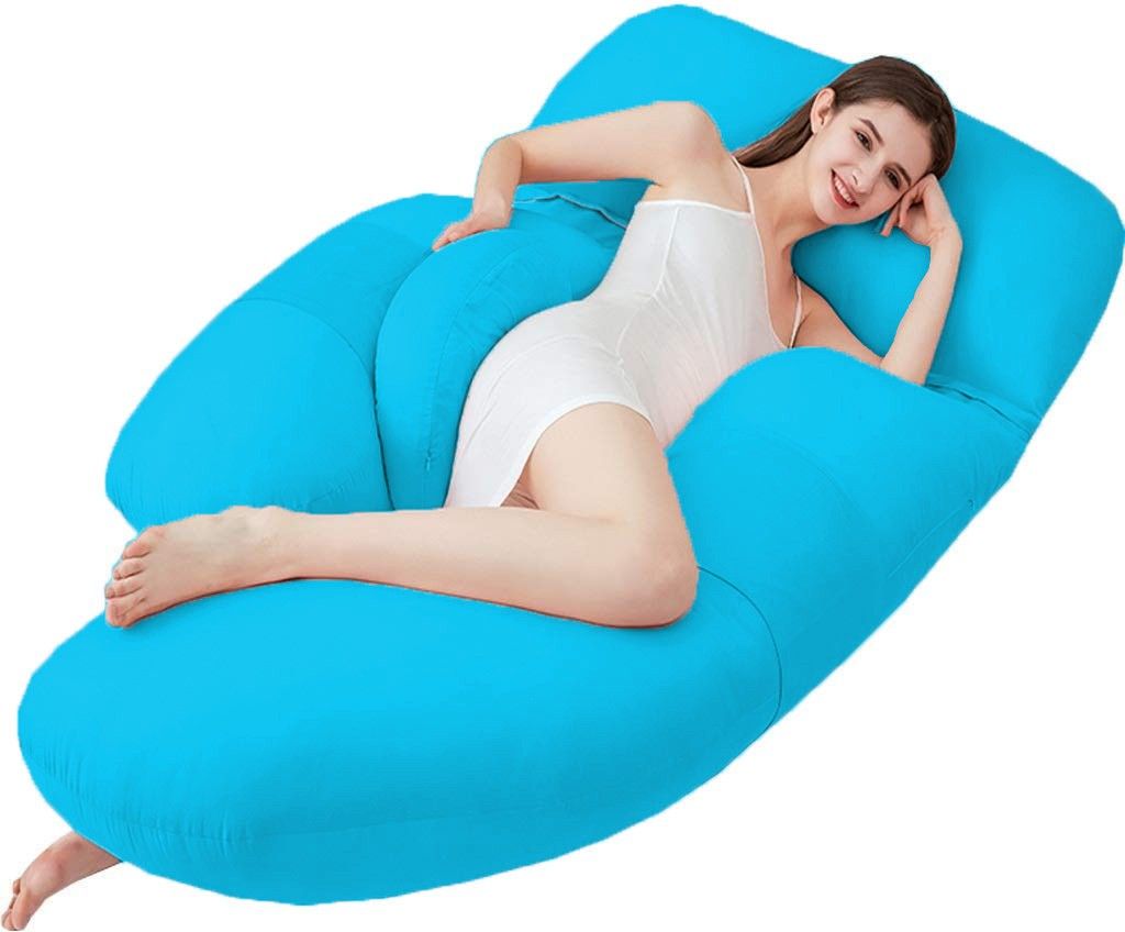 onenonly Microfibre Pregnancy Pillow Pack of 1 Solid-picture-28