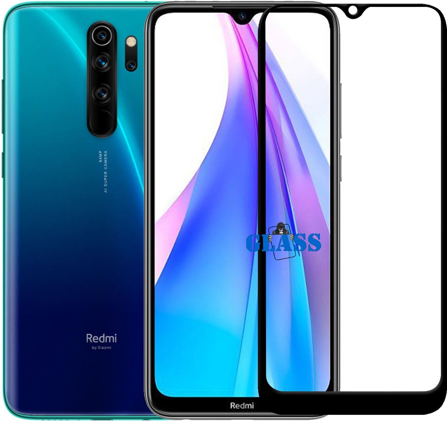 Gorilla Glass Edge To Edge Tempered Glass for Mi Redmi Note 8 Pro-image-30