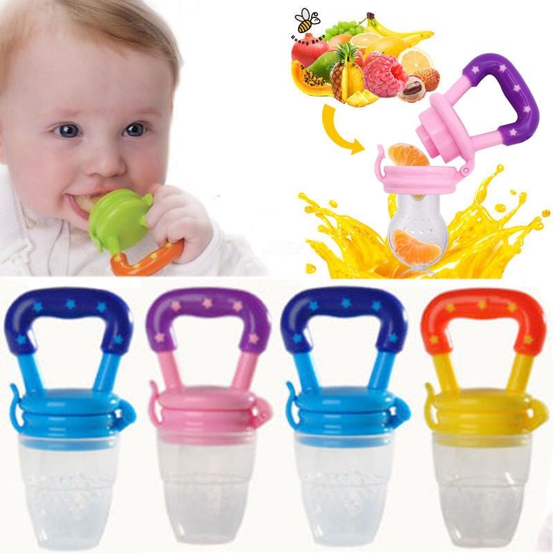 Baby BPA Free Silicon Teether for Food Feeding Teether and Feeder-image-31