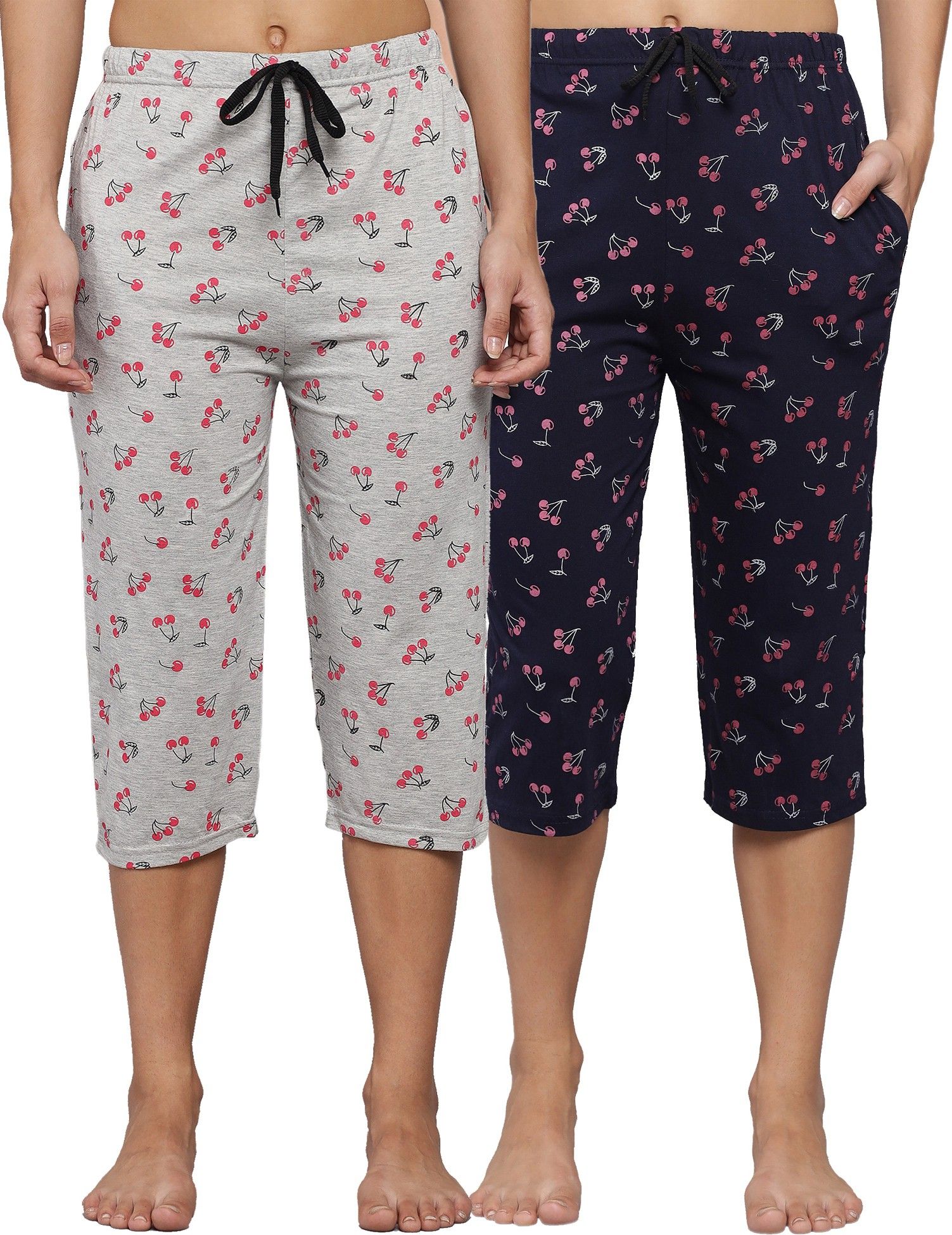 anixa Women Multicolor Capri-picture-15