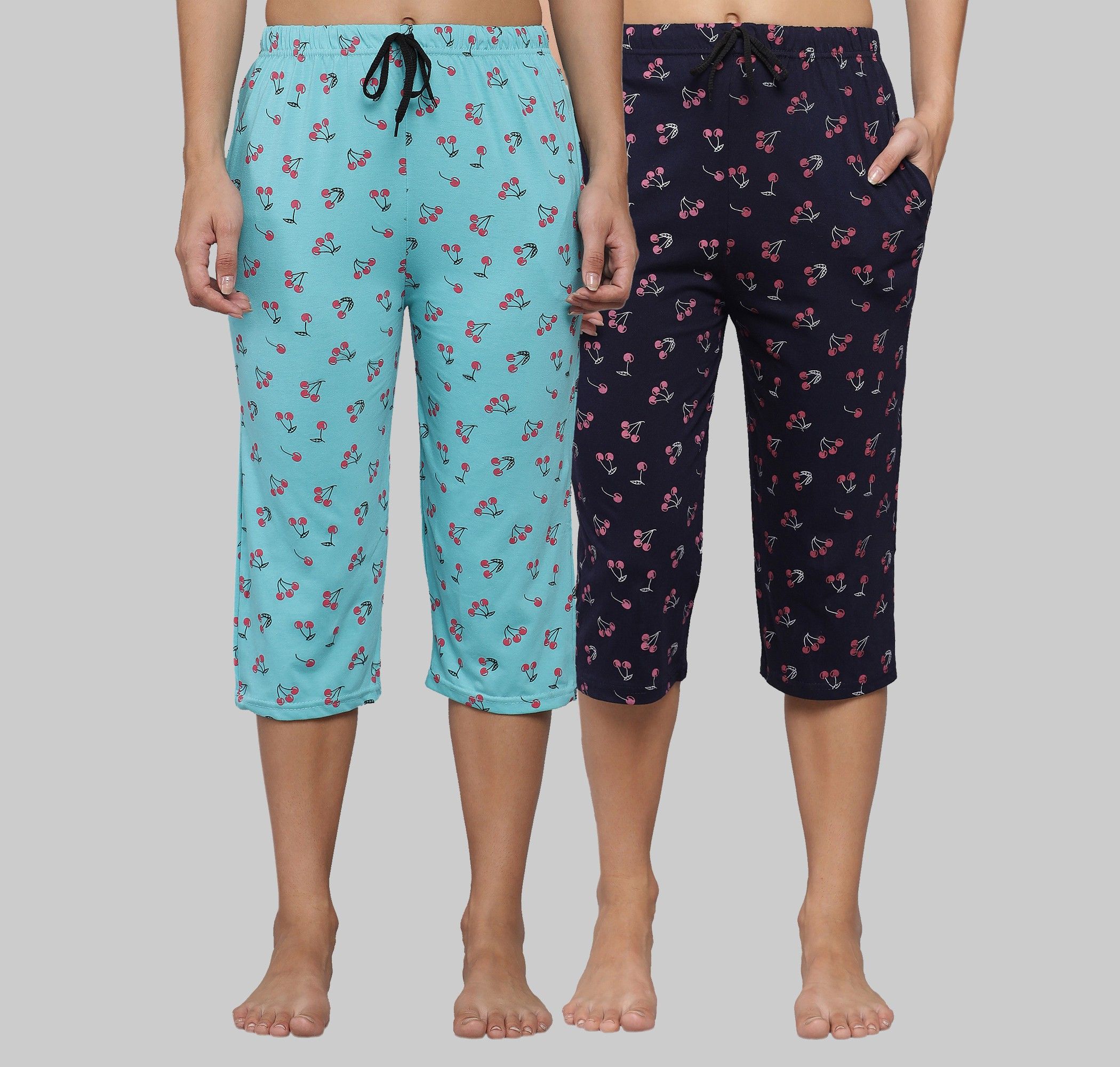 anixa Women Multicolor Capri-picture-16