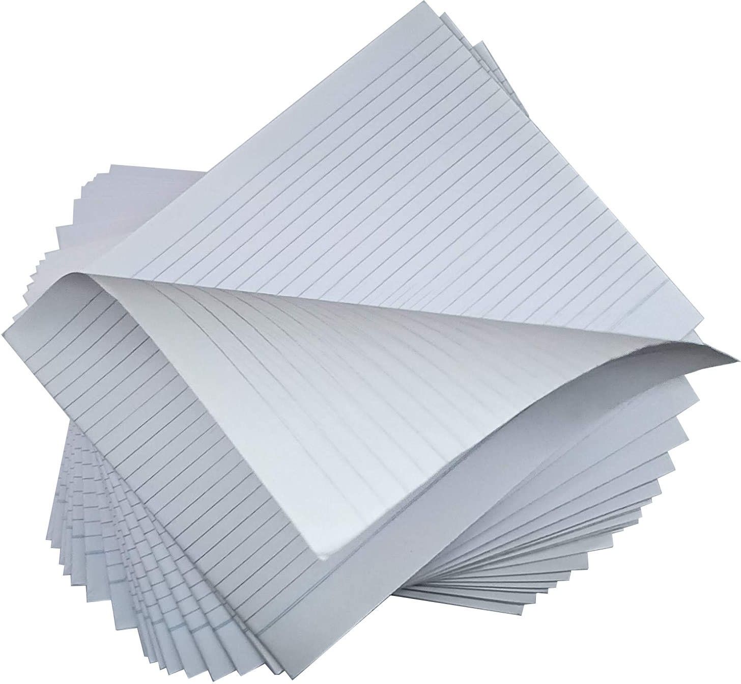 CBSE Board Exam Practice Answer Sheets Pack of 100 Both Side Ruled Ruled A4 58 gsm Project Paper-image-8