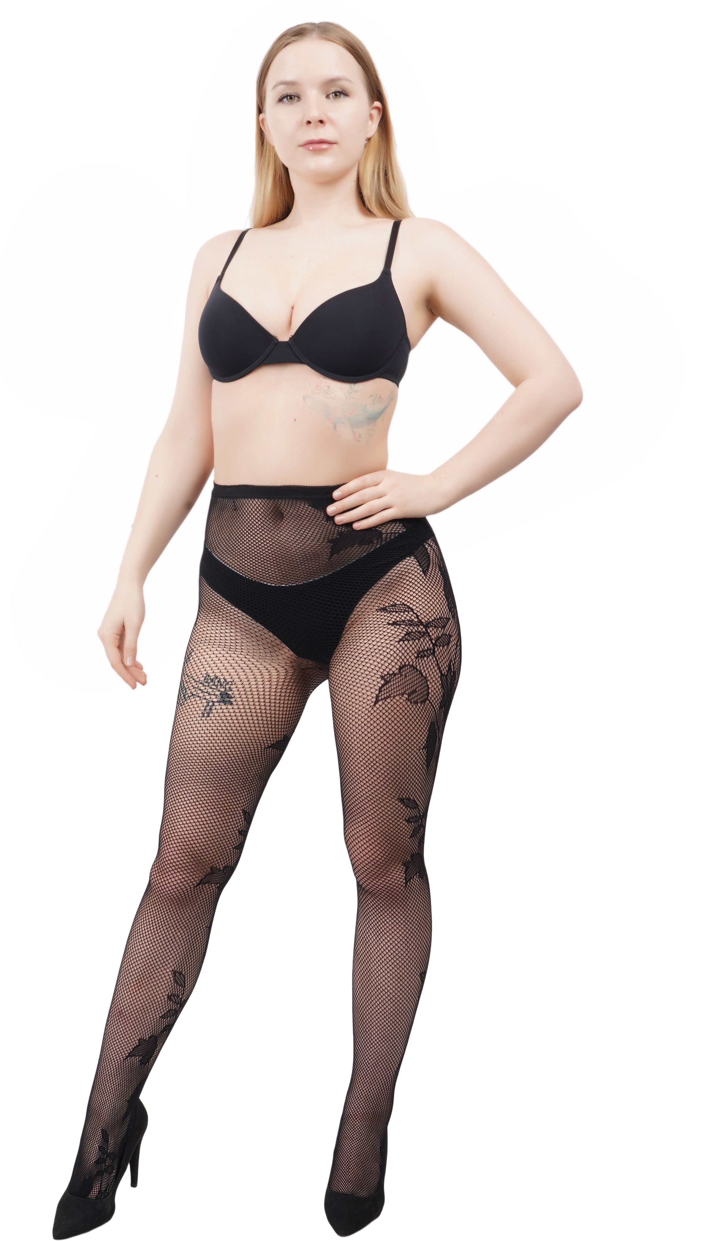 Women Textured Stockings