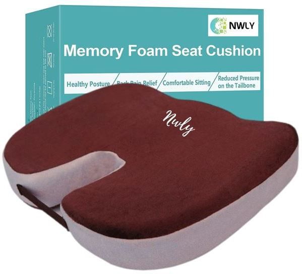 nwly Coccyx, Tailbone, Sciatica, Lower Back Support Seat Cushion ( Blue-red ) Back / Lumbar Support-picture-11