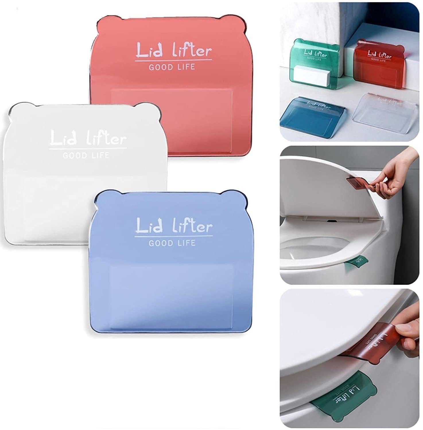 Toilet Seat Lifter Clamp Fit Toilet Seat Lid Lock-image-37