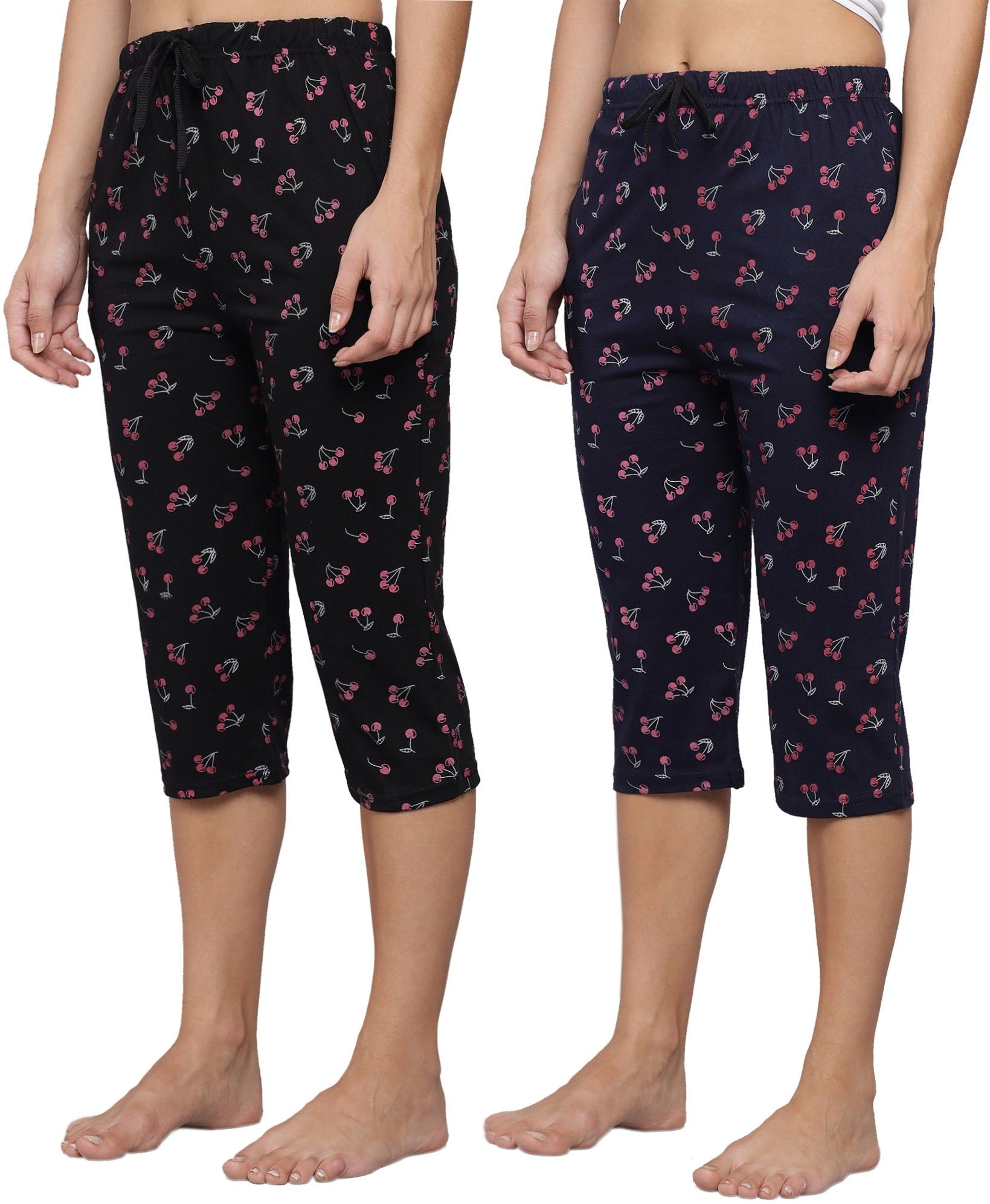 trendy world Women Multicolor Capri-picture-28