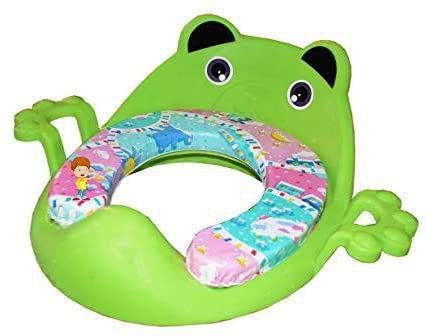 Toilet Trainer Seat with Handle For Baby ( Green ) Potty Seat-image-34