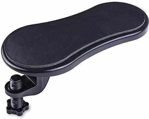 PARYAVARAN Arm Rest Support - Computer/ Table Desk and Chair Dual Purpose Attachable Plastic Arm Rest Support - Computer Wrist Rest