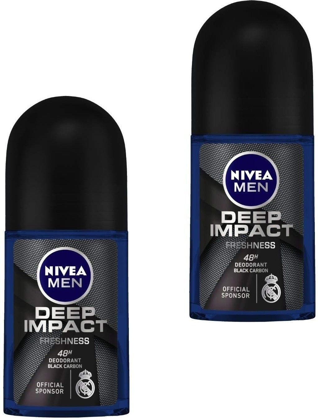 nivea MEN DEEP IMPACT DEODORANT ROLL-ON EACH 50ML Set of --2 Deodorant Roll-on - For Men-picture-30