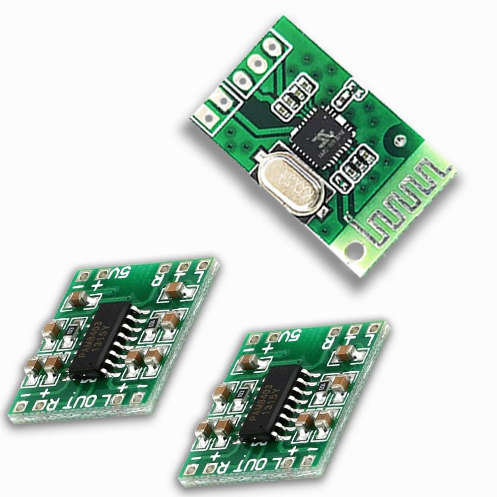 HUBX Bluetooth kit V3.0 & PAM 8403 Stereo Amplifier for Mobile Laptops -pack of 1+2-image-8