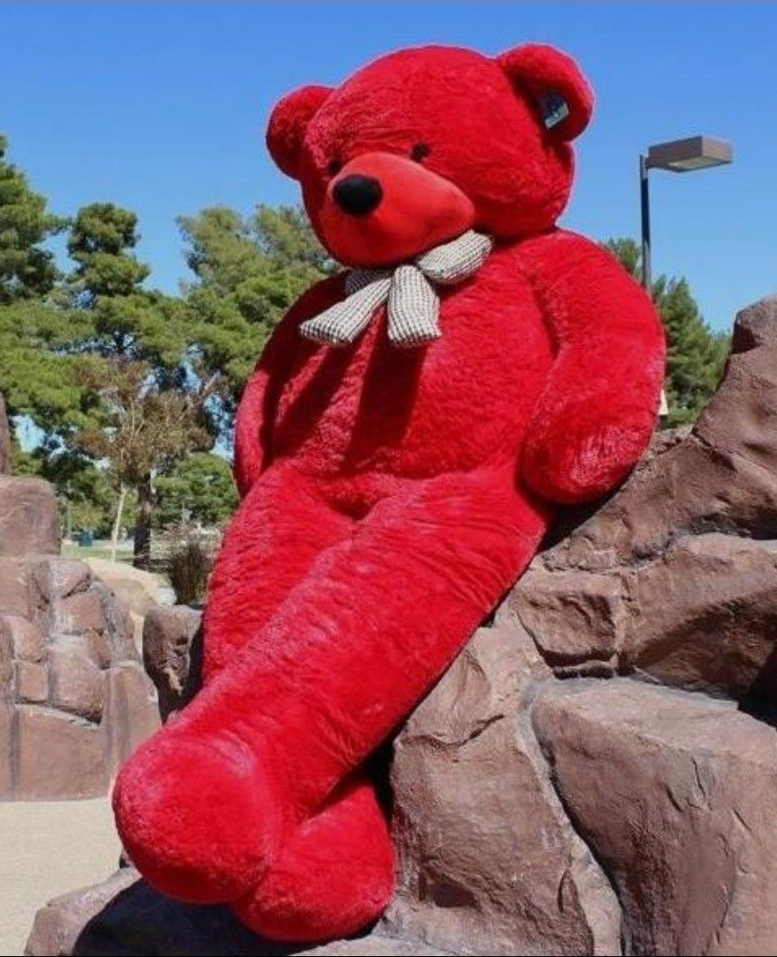 shiv ganga R-3feetRed teddy bear for birthday11 - 90.3 cm-picture-20