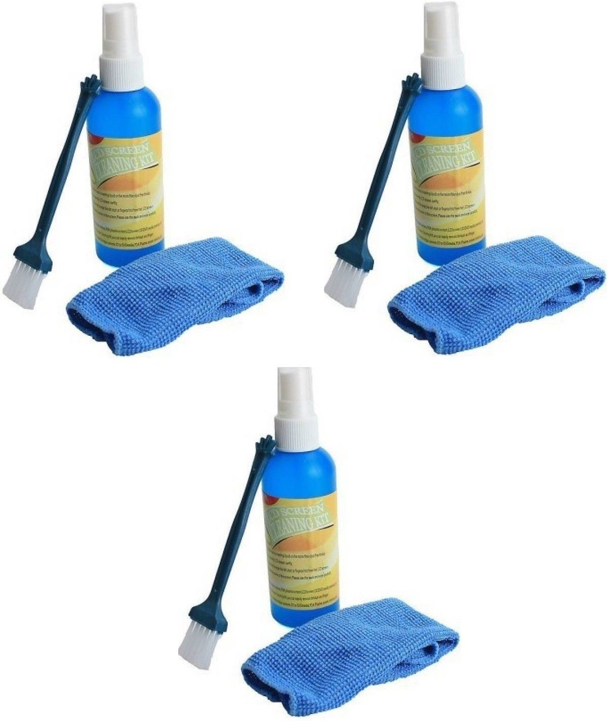 Teratech (Pack of 3) Cleaning Kit for Cameras,Led Tv,Lcd ,Tablet and Sensitive Electronics with Micro Fiber Cloth and Brush for Computers, Laptops, Mobiles-image-6