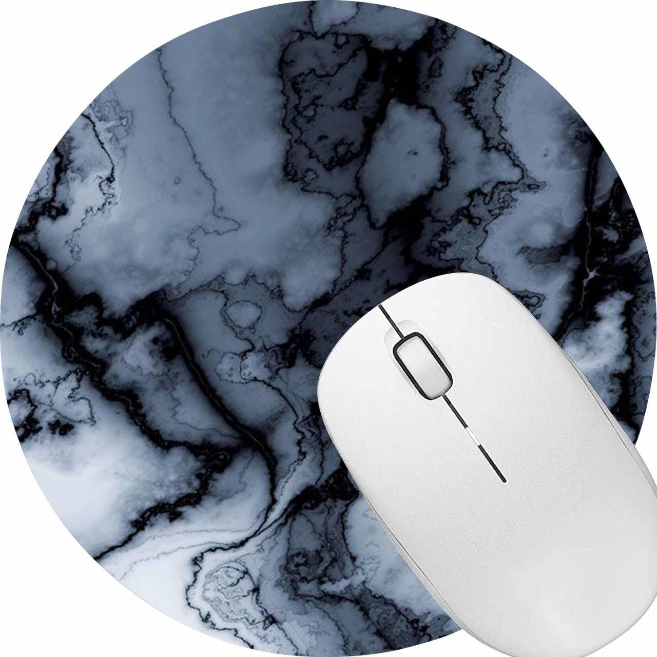 ZORI ® Marble Printed Round Mousepad for Computer, PC, Laptop Mousepad image 1