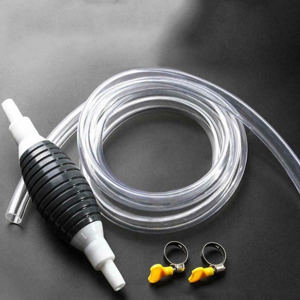 wundervox Portable Fuel Delivery Pump Hand Squeeze Siphon Gasoline Pump-X25 Magnetic Aquarium Cleaner-picture-2