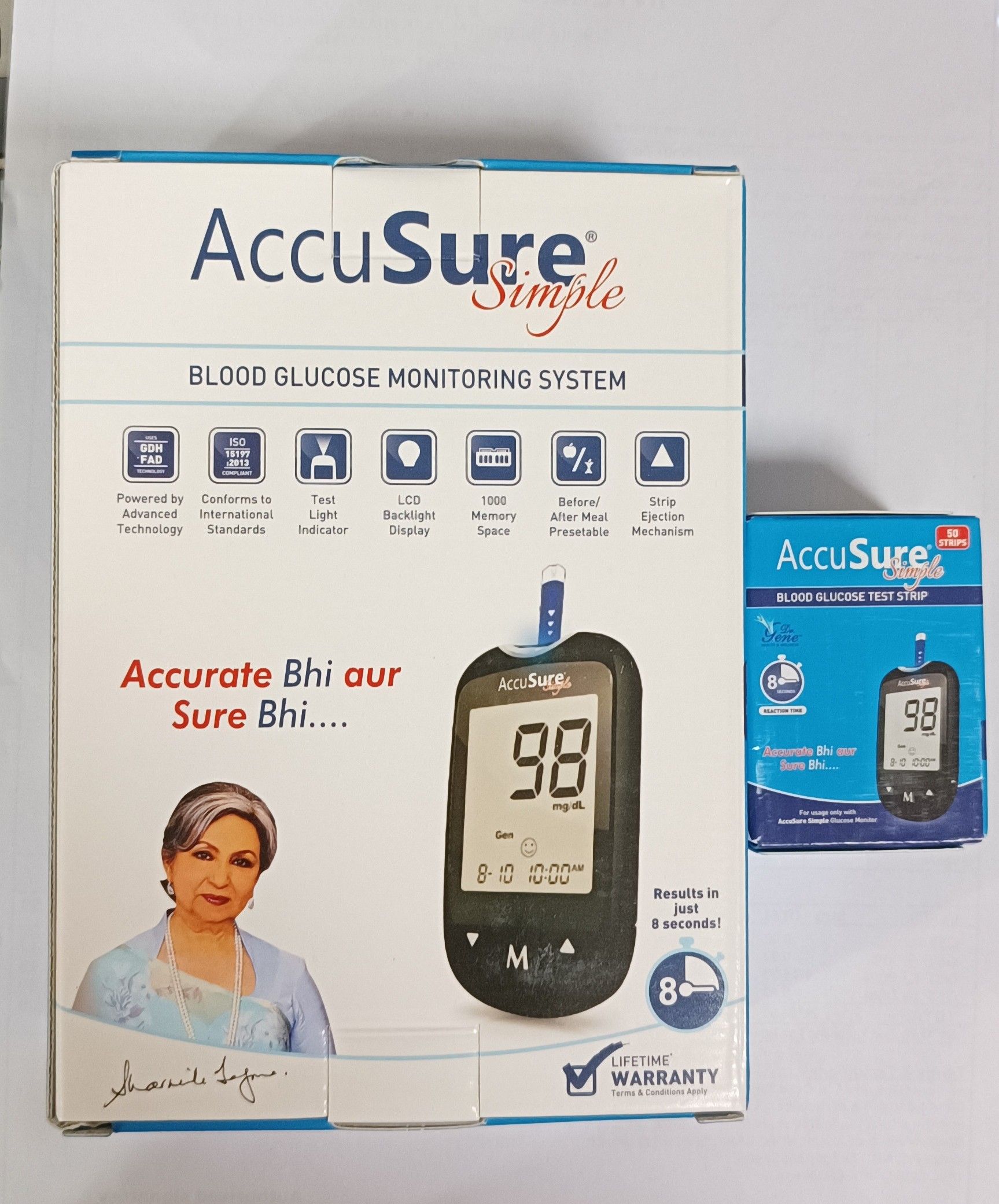 AccuSure 7666 50 Glucometer Strips-picture-36
