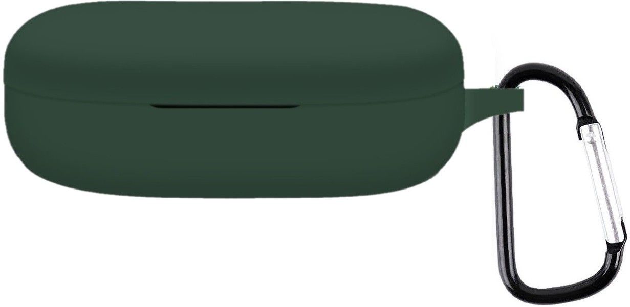 Pouch for Mivi DuoPods M20 360 degree Protective Cover With Key Chain (Green)-image-8