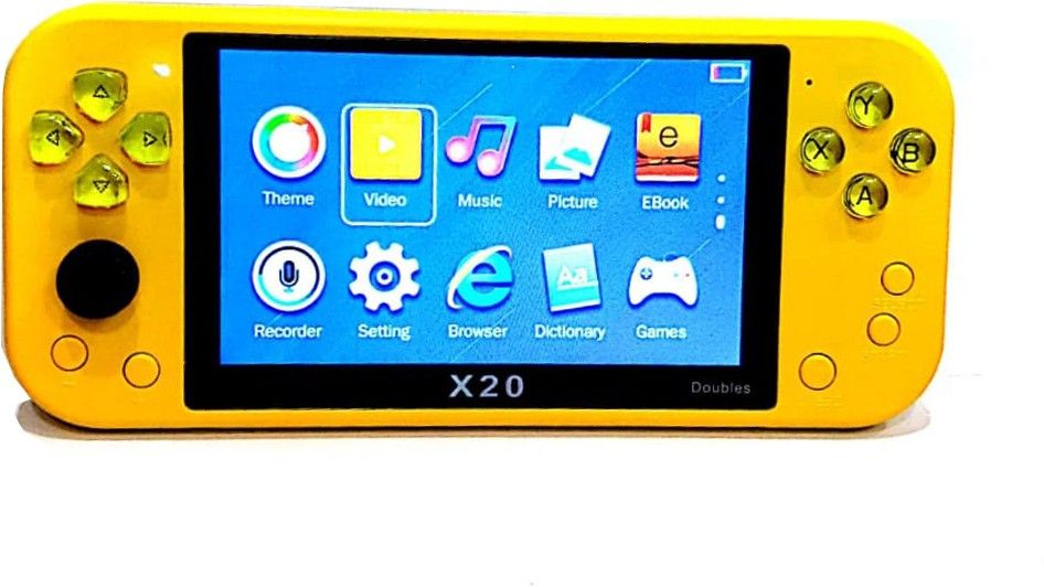 Clubics X20 5.1 inch PSP Gaming Box 8GB Memory 360 Degree joystick- Yellow HD Edition-picture-20