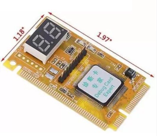 DHRUV-PRO 3In1 Mini PCI- PCI-E LPC Laptop Analyzer Tester Diagnostic Card Post Test AM1Socket Mini-ATX GeForce 7025 Chipset DDR2 Motherboard for Desktop, Laptop