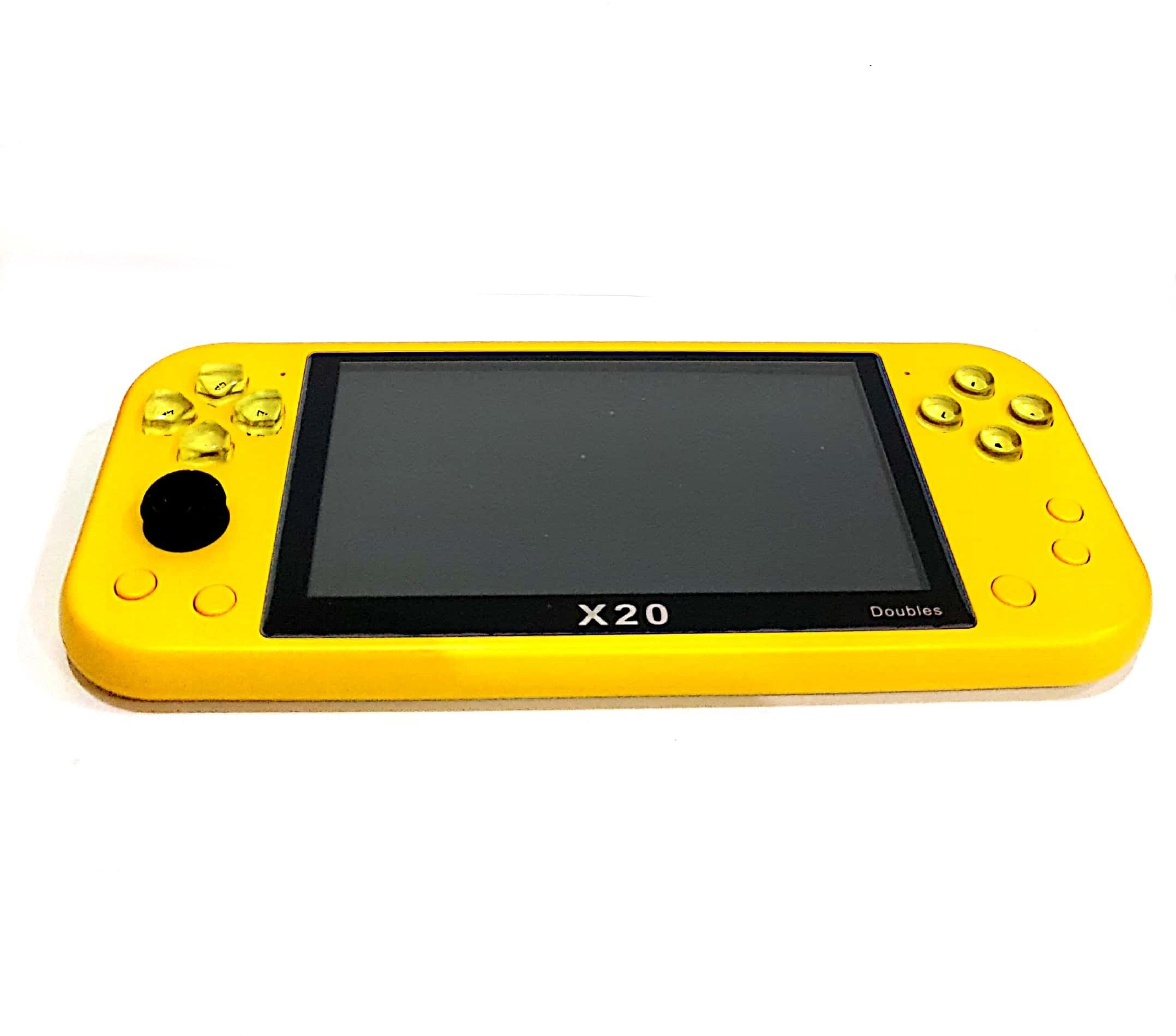Clubics X20 5.1 inch Game Console 8GB Support + Built In Speakers Music- Yellow HD Edition-picture-15