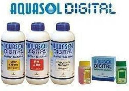 aquasol digital CALIBRATION PH BUFFER Solution pH 12.45 AMB5PH12 500ML pH Indicators image 1