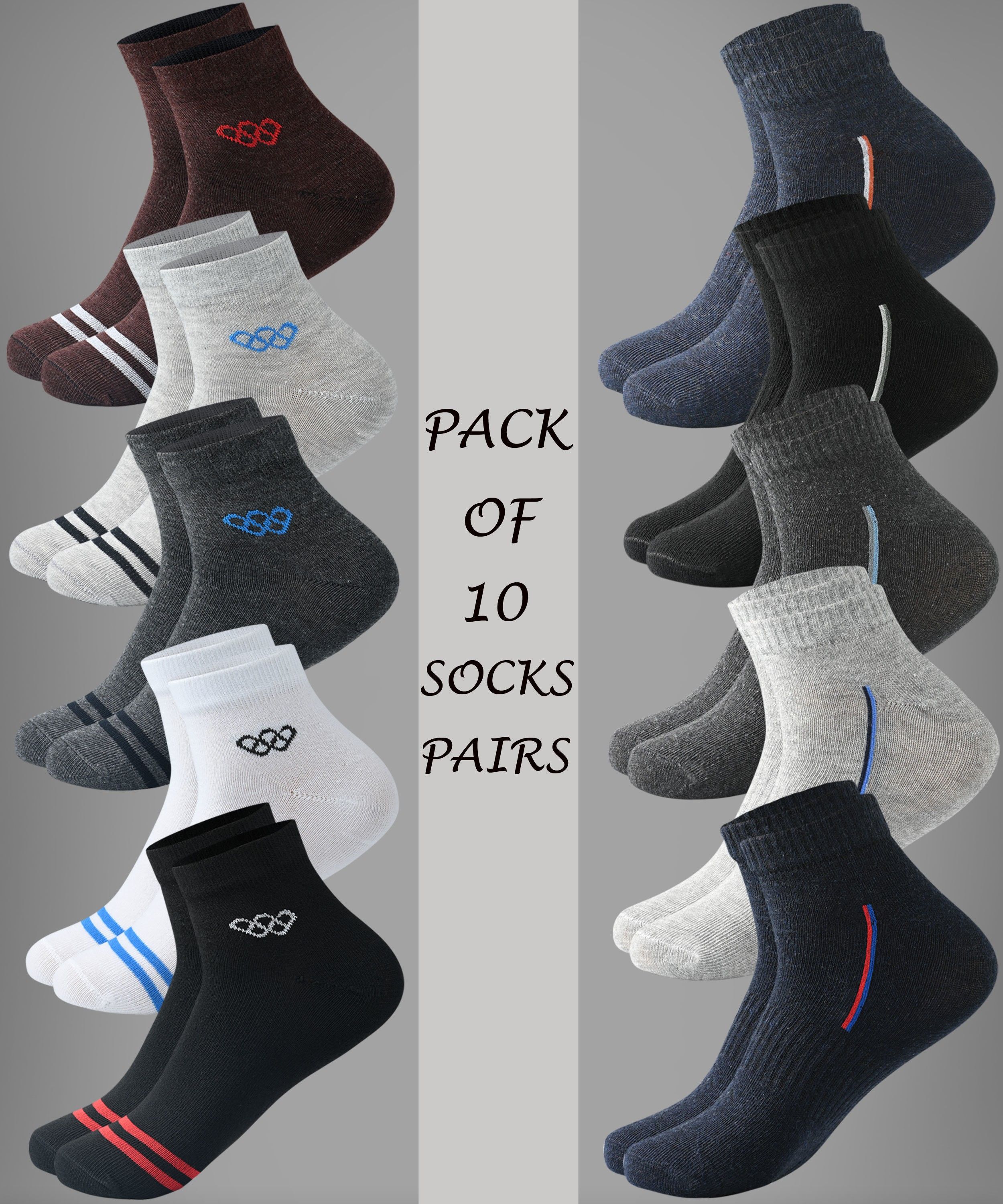 woxen Men Solid Ankle Length-picture-23