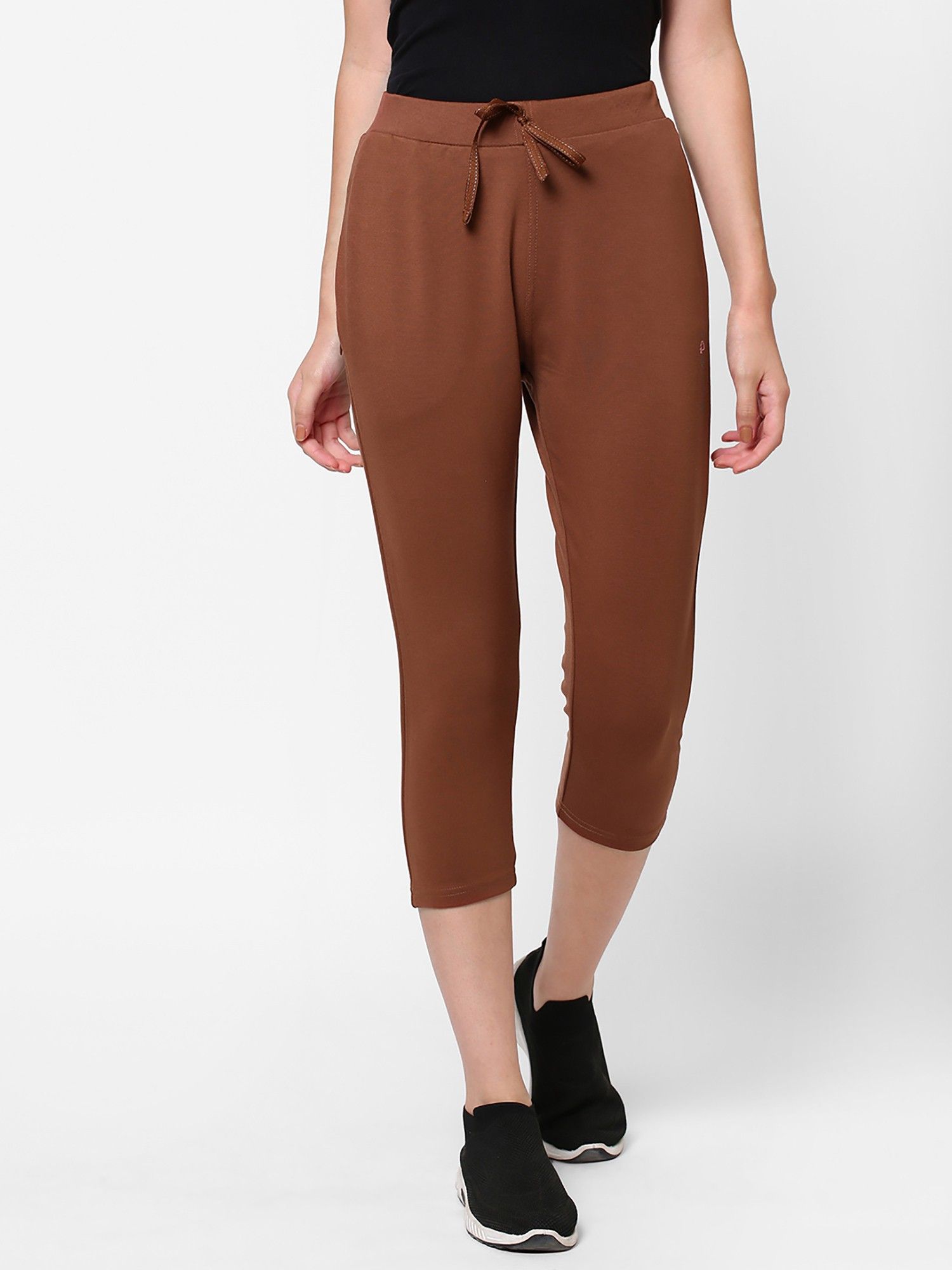 sweet dreams Women Brown Capri-picture-14
