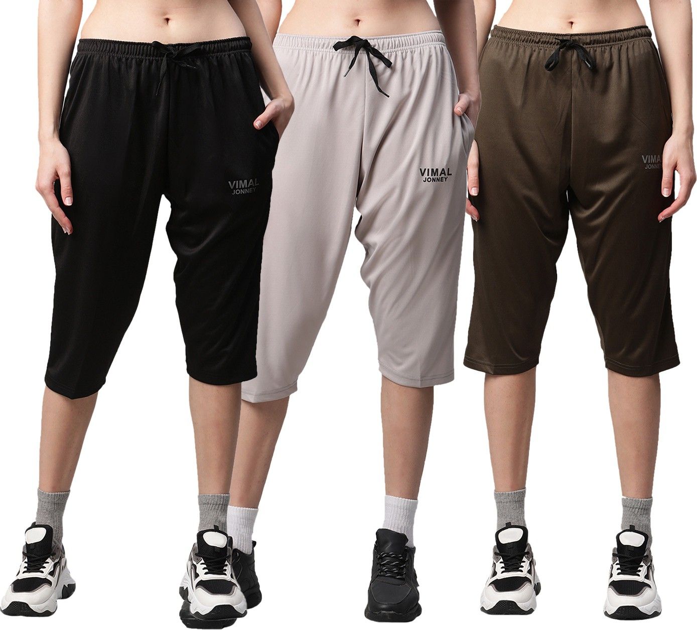 Women Multicolor Capri-image-24
