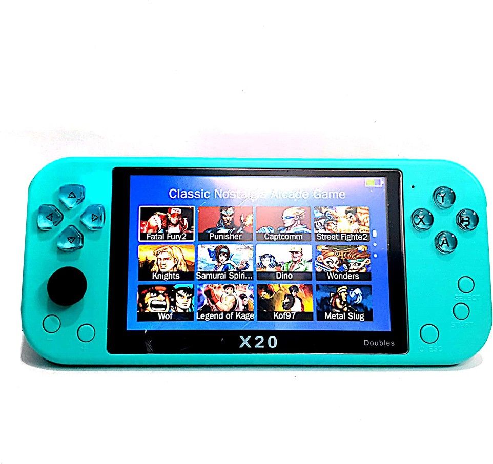 Clubics X20 5.1 inch Game Console 8GB Support + Built In Speakers- Green HD Edition-picture-17
