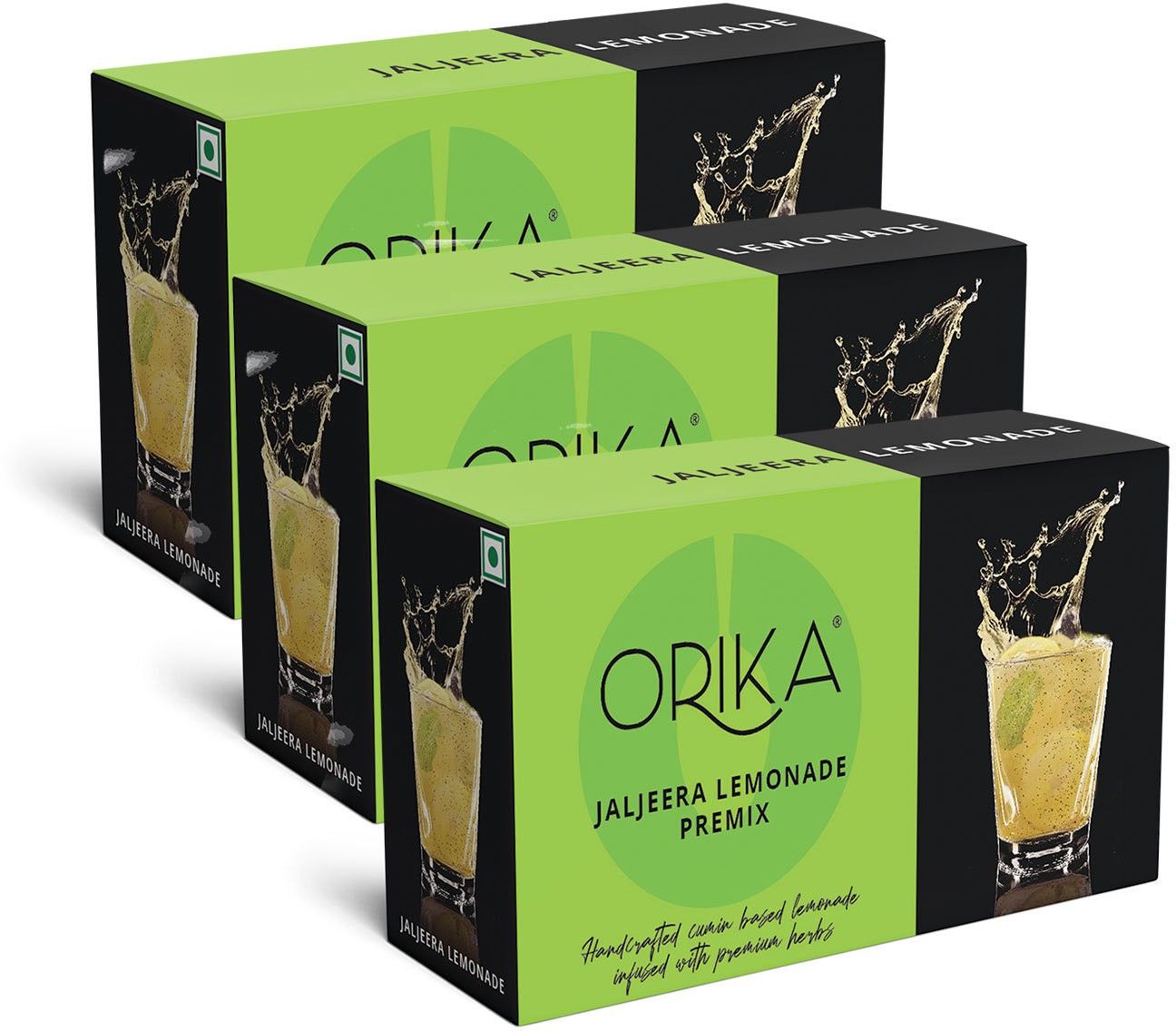 Jaljeera Lemonade Lemonade (Pack of 3, 190 Gm- 10 Sachets) Hydration Drink-image-12