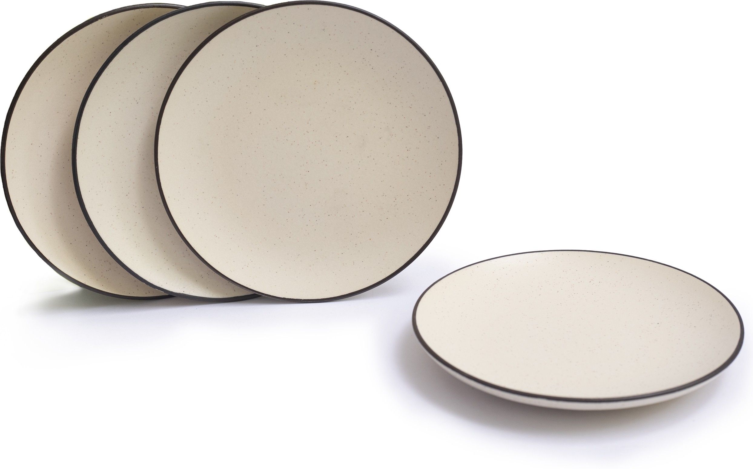 Ceramic Dinner Set Plates Thali Serveware Dish Tableware Tray 10 Inch Pack of 4 Dinner Plate-image-30