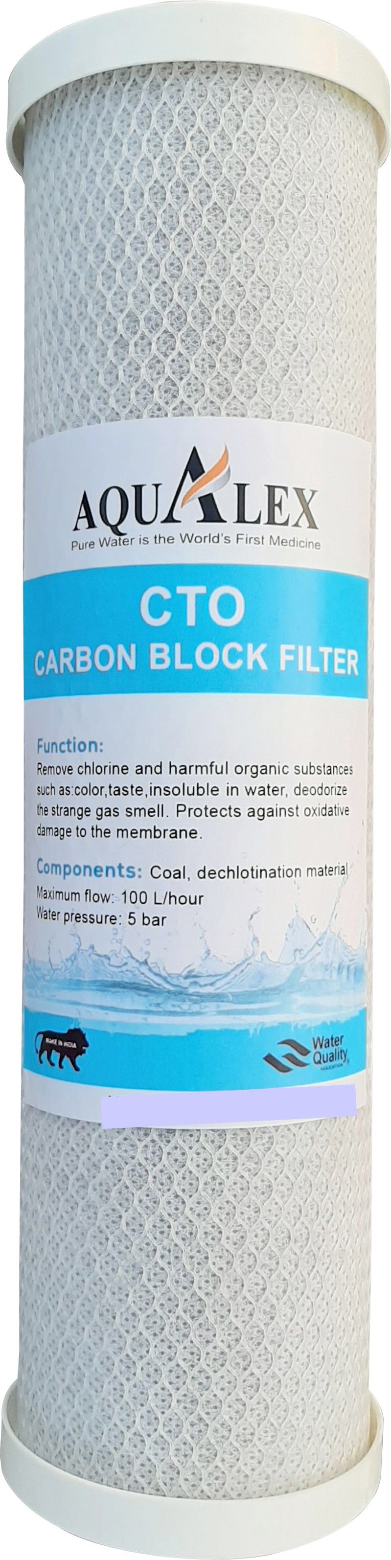 Pokar RO, CTO 10" Inch Filter for 25 LPH and Under Shink RO Water Purifier Tap Mount Water Filter-image-30
