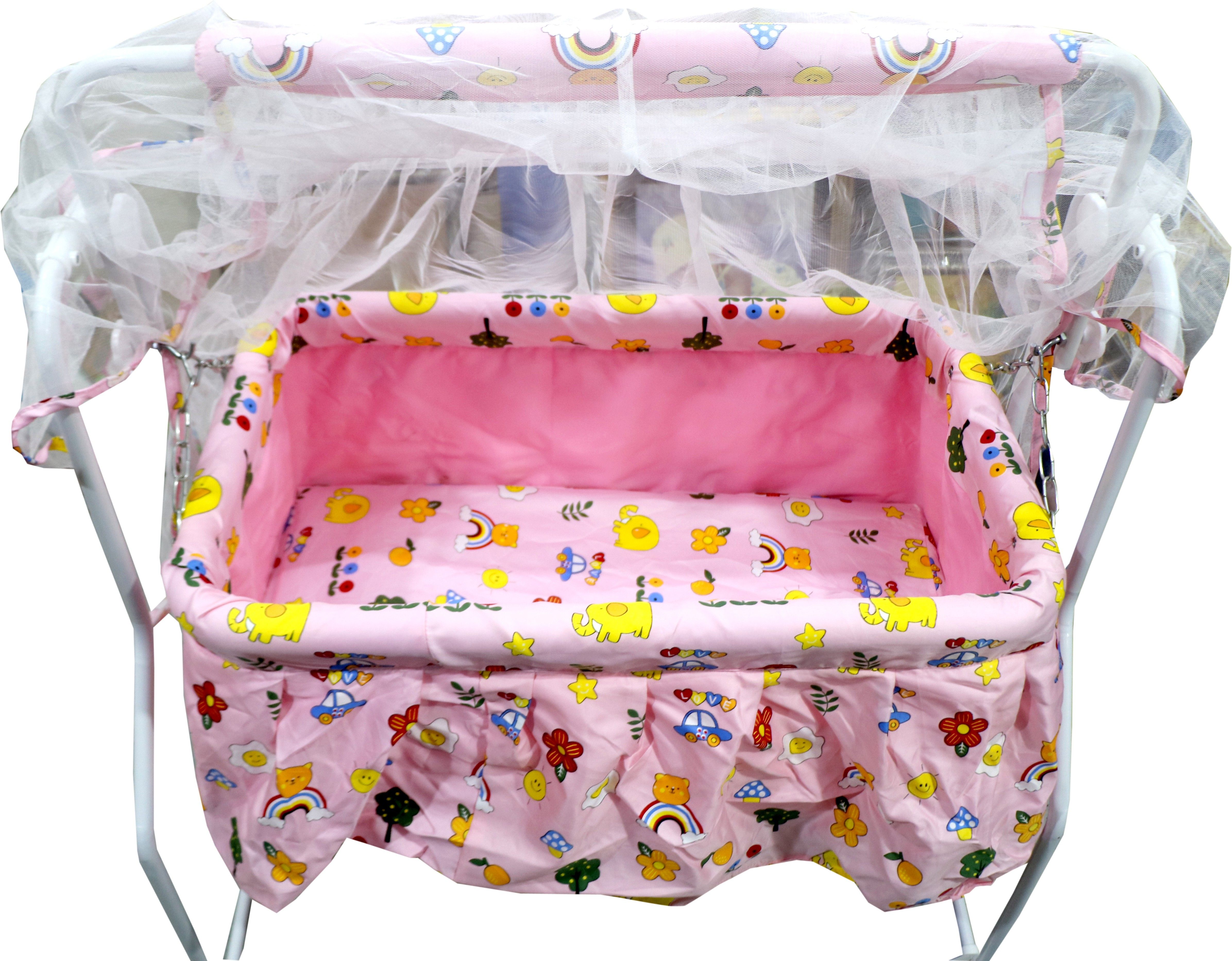 SWING CRADLE BASSINET WITH MOSQUITO NET FOR BABY KIDS NEWBORN PREMIUM QUALITY Bassinet