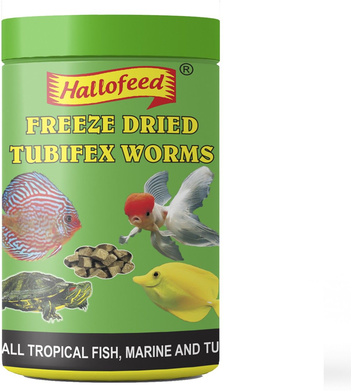 hallofeed SPECIAL TUBIFEX WORMS 12gm Sea Food 0.012 kg Dry Adult Fish Food-picture-10