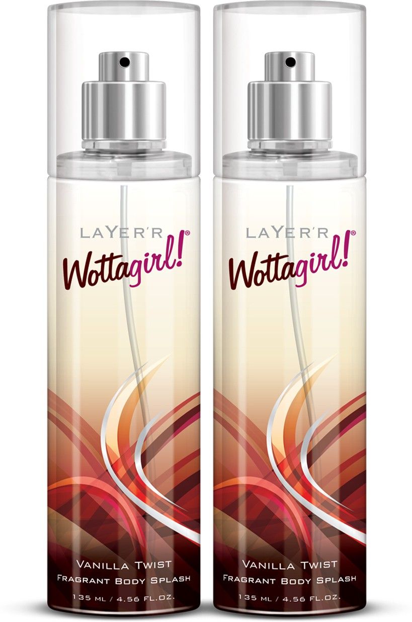 Wottagirl Vanilla Twist Fragrant Long Lasting Body Spray-For Women