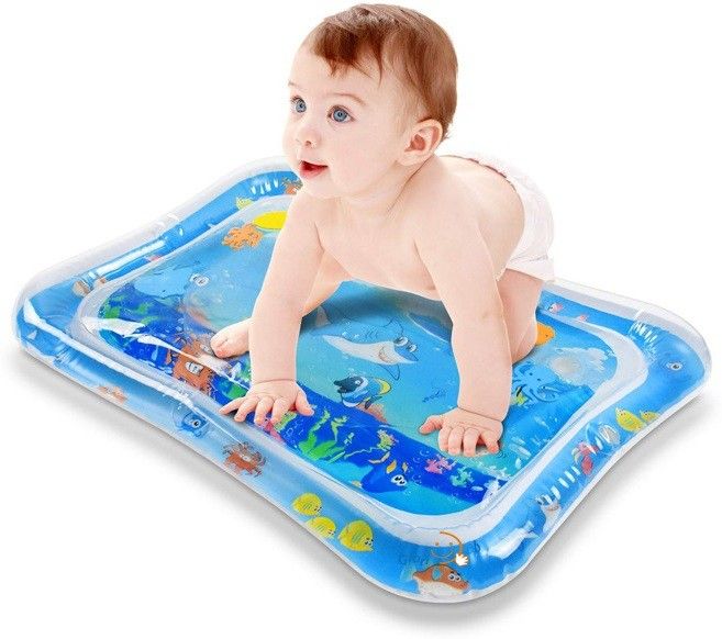 Blue Baby Water Mat 0-3 Years Old Baby Kids Water Play Mat Infants & Toddlers-image-37