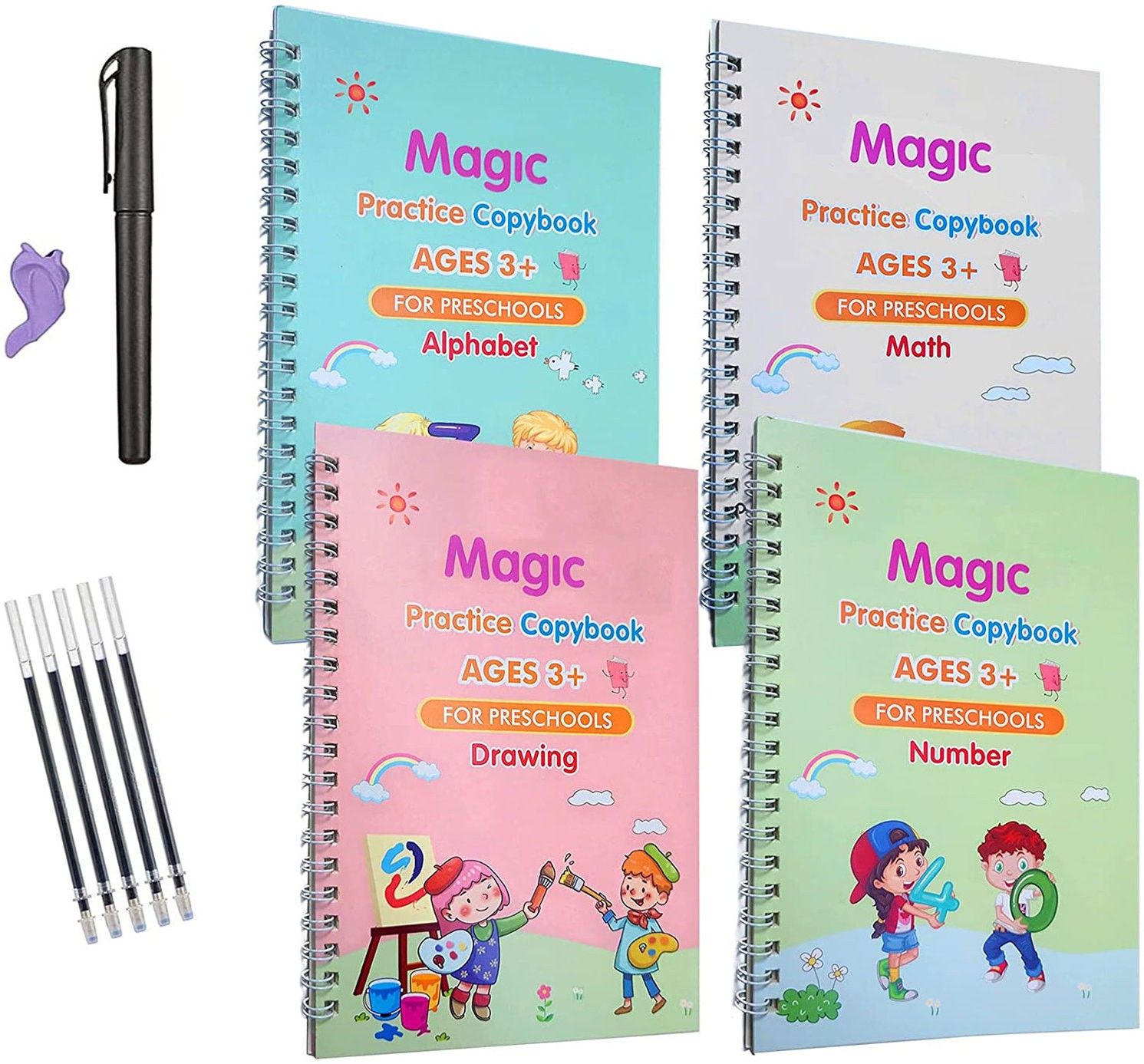 dilurban Magic Number Kids Learnig Book Educational Book For Kids Magic Book Copybook-picture-16