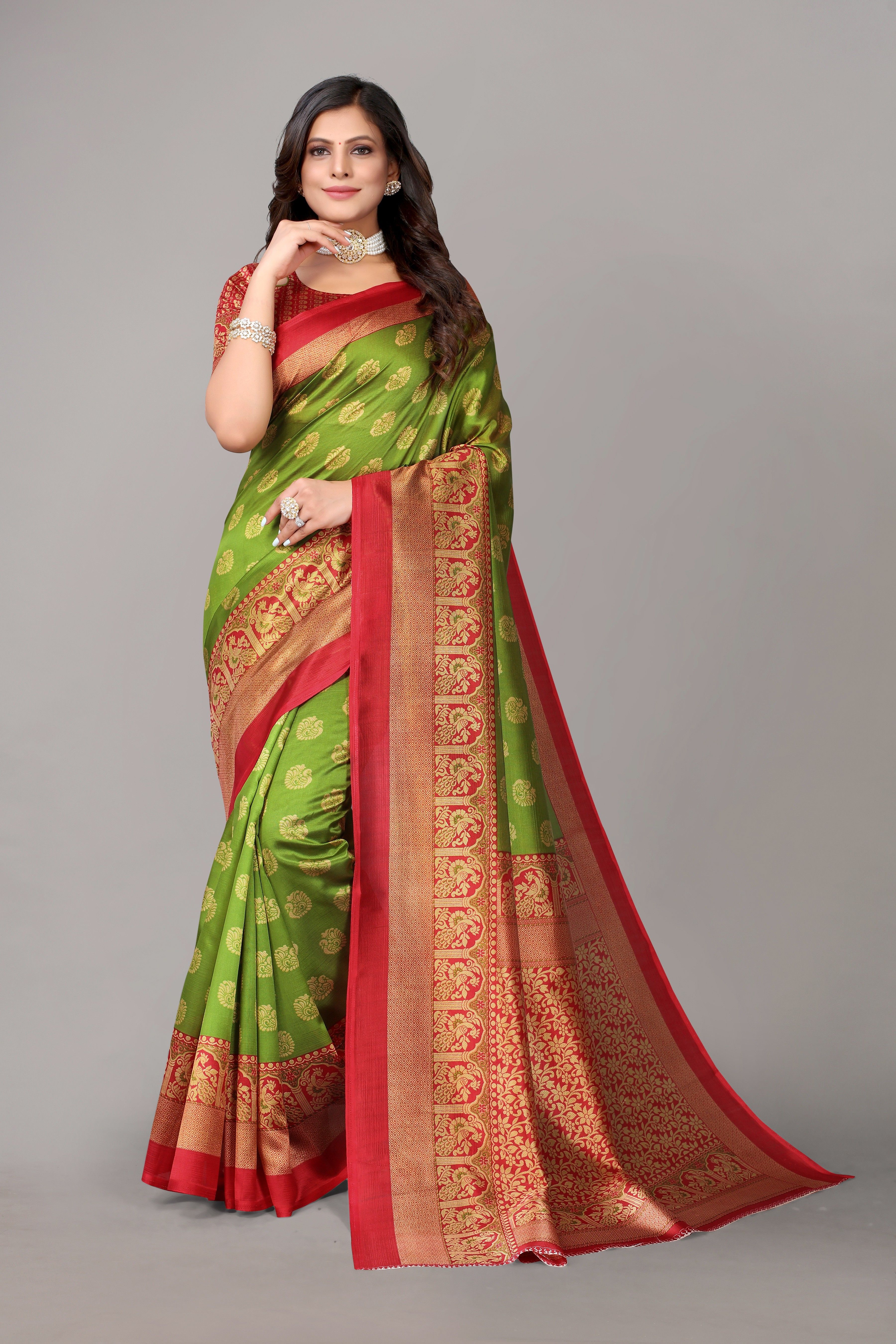 yashika Printed Daily Wear Art Silk Saree-picture-32