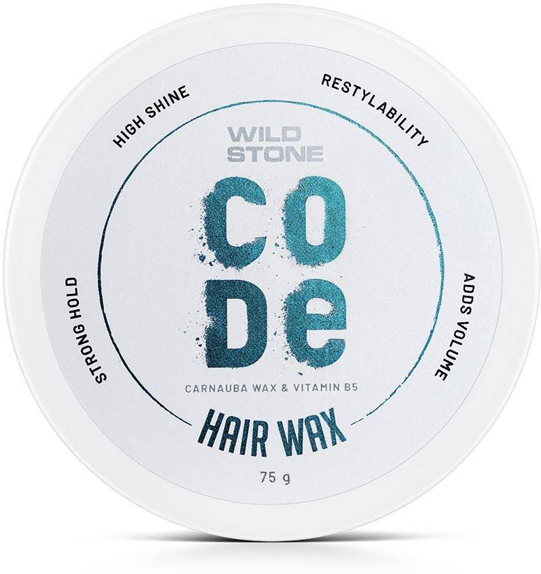 Wild Stone CODE Hair Styling Wax for Men Long Lastin