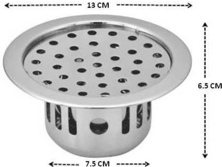 Floor Stainless Steel Pop-Up Strainer