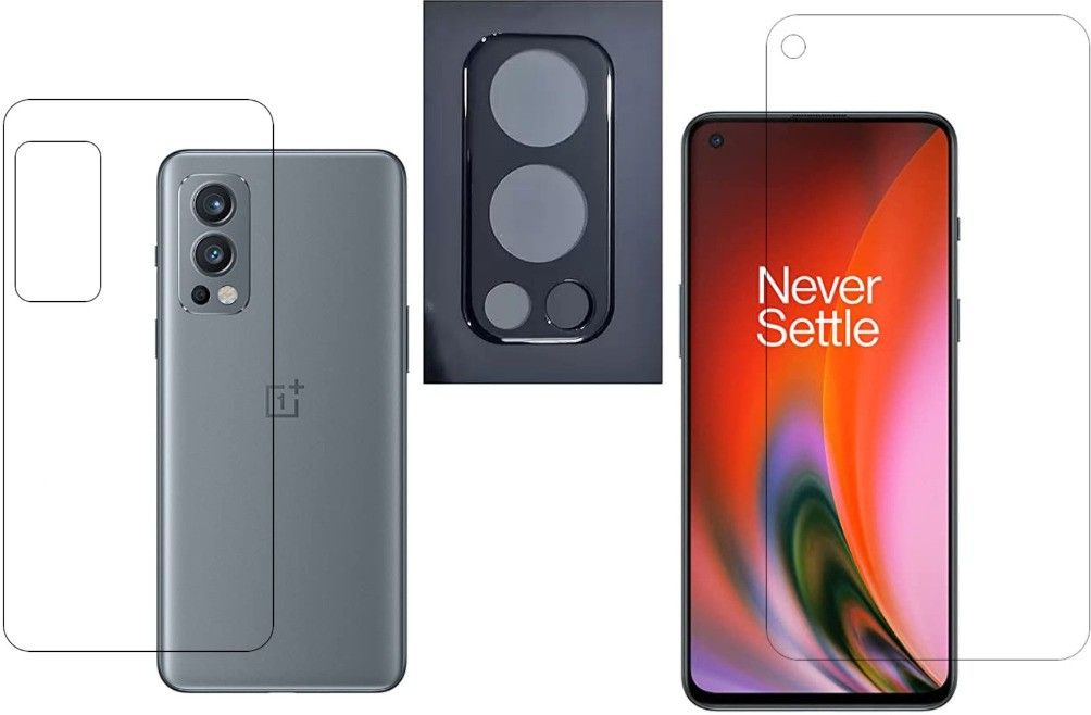tech konnect Screen Protector Accessory Combo for OnePlus Nord 2 5G Front Back Screen Guard Camera Glass For OnePlus Nord 2-picture-11