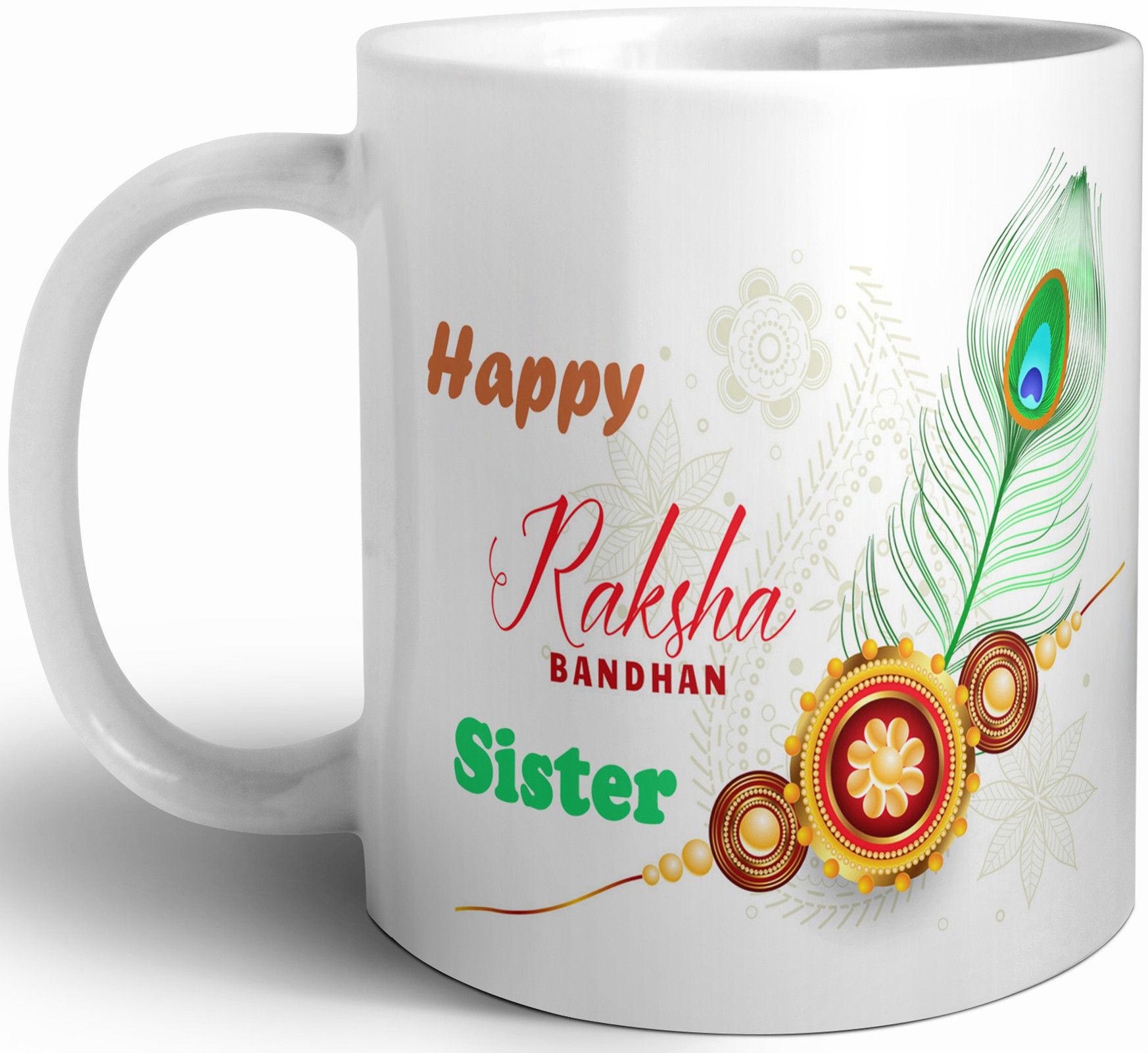 p89m Gift Happy Raksha Bandhan For Brother And Sister 30 Ceramic Coffee Mug-picture-17