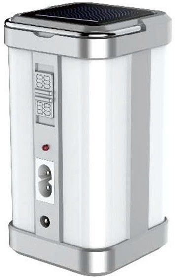 Electric & Solar Rechargeable with 4 Tube light 80 Watts 7 hrs Lantern Emergency Light