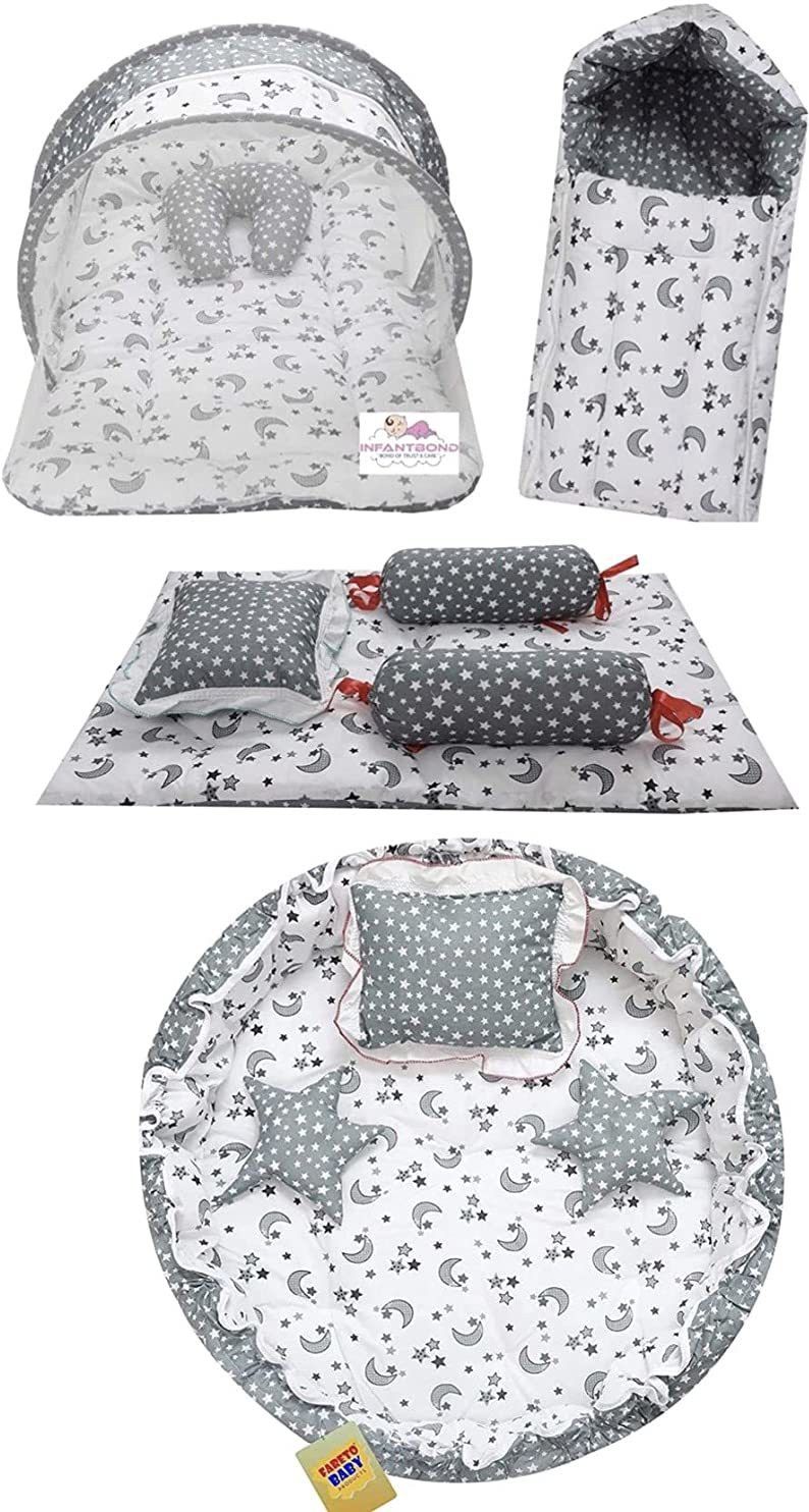 fareto Baby Complete Sleeping Essentials(0-6 Months) Standard Crib-picture-15