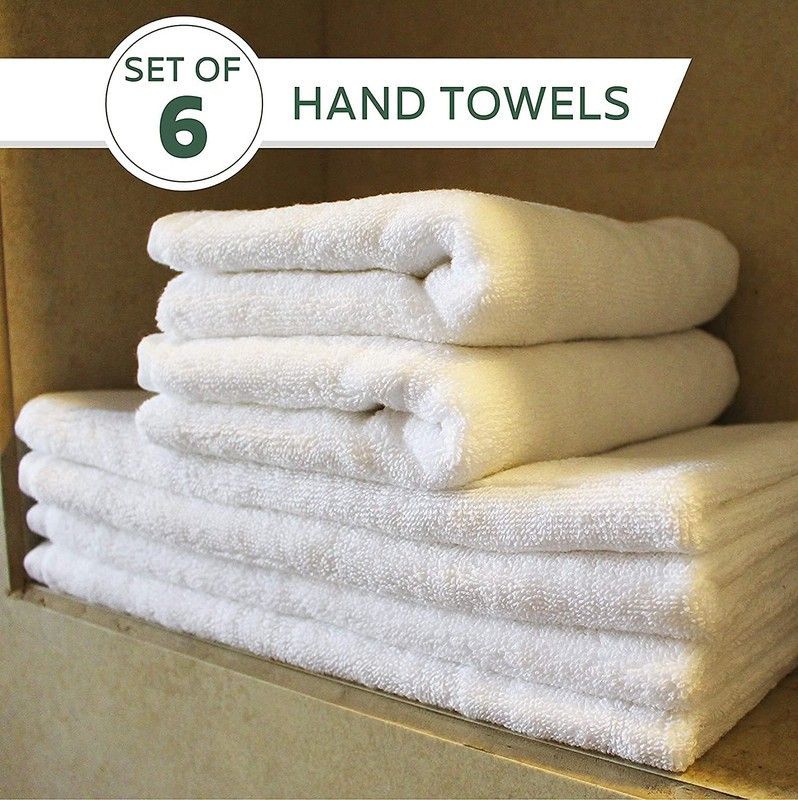 Cotton 400 GSM Hand Towel Set