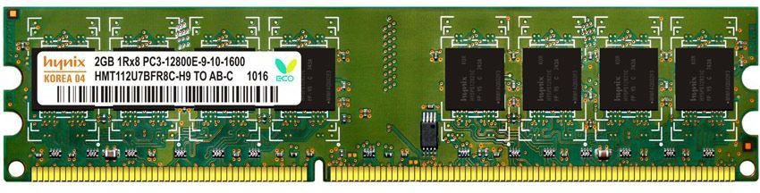 Hynix 12800 DDR3 2 GB (Dual Channel) PC (hynix2gb312800) image 1